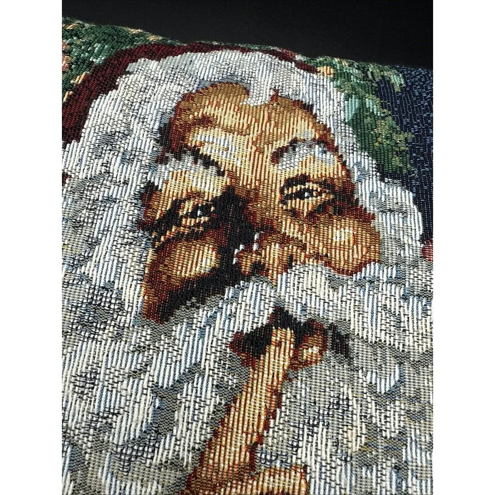 Vintage Santa‎ Throw Pillow